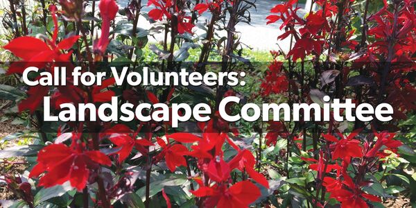 Call for Volunteers Landscape Committee
