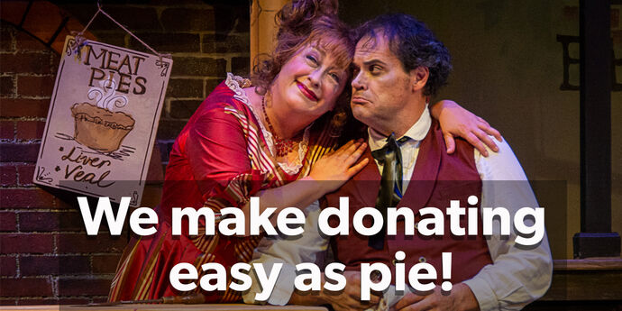 Donating Easy as Pie Sweeney