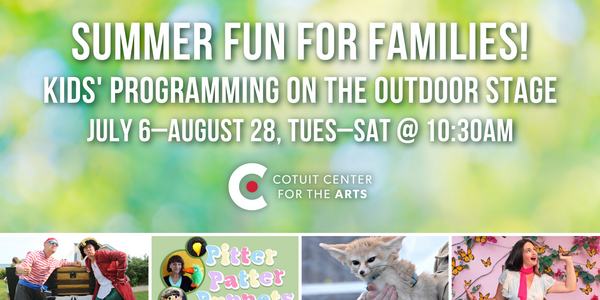 Summer Family Programming on the Outdoor Stage